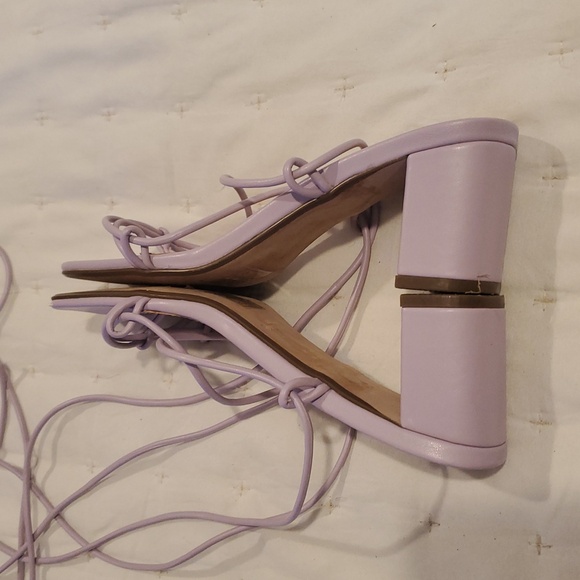 UO Sloan Square-Toe Strappy Heel (5) - Picture 7 of 9